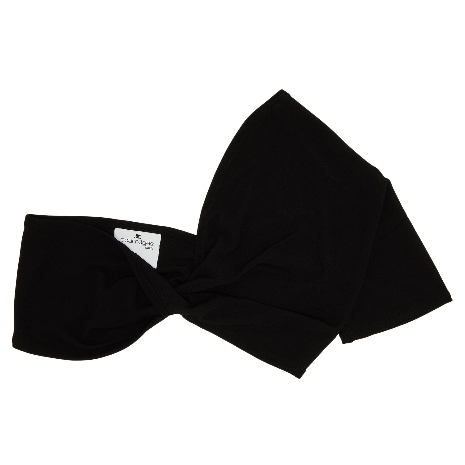 Асимметричный бюстгальтер Courrèges с драпировкой, черный
Асимметричный бюстгальтер Courrèges с драпировкой, черный
