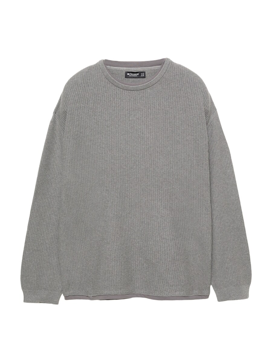 Свитер Pull&Bear, Mottled Grey
Свитер Pull&Bear, Mottled Grey