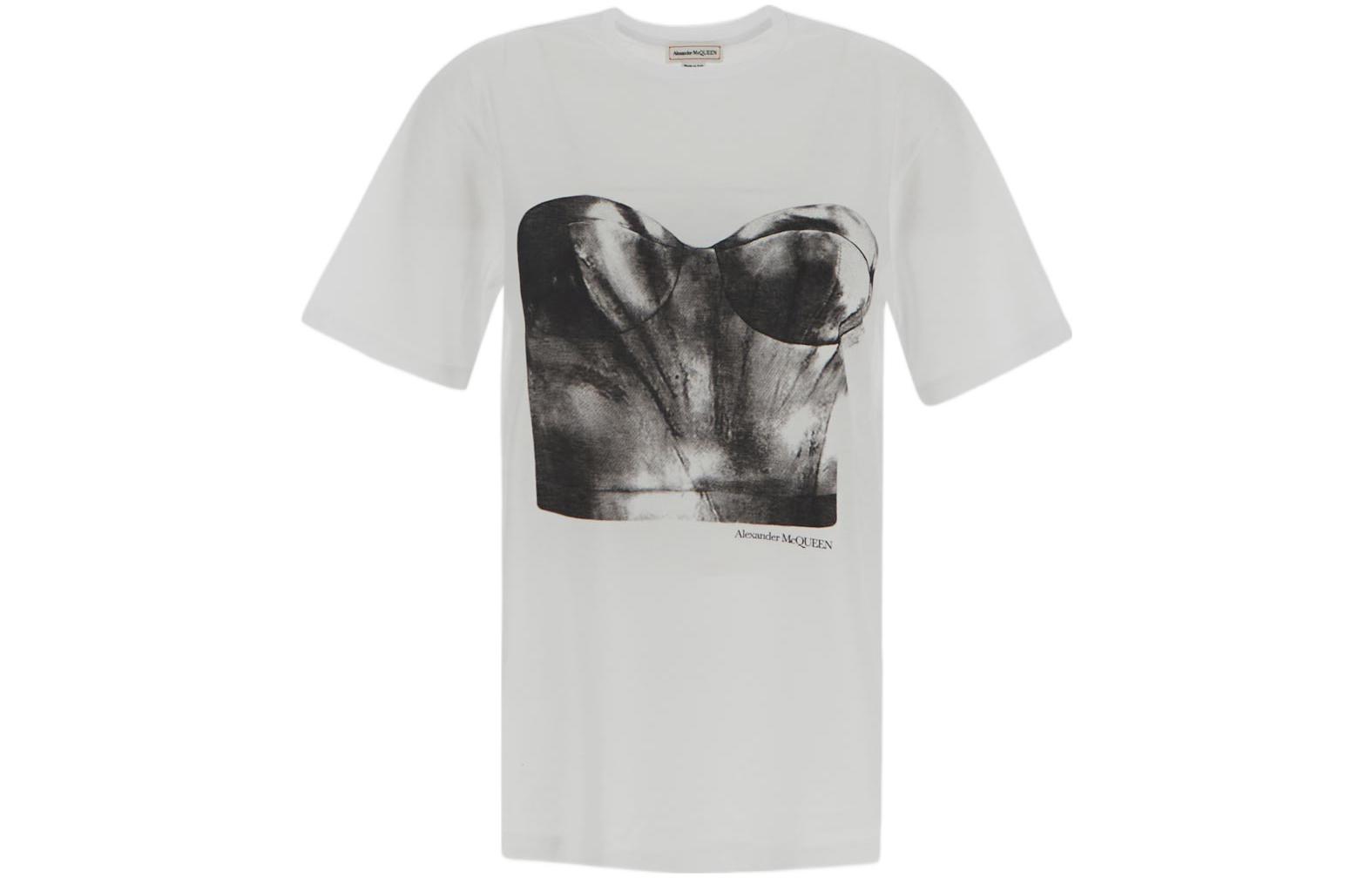 Футболка женская Alexander McQueen, белый
Футболка женская Alexander McQueen, белый