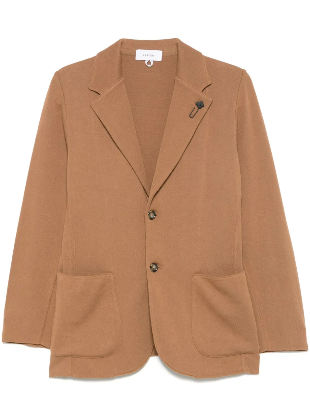 Хлопковый блейзер Lardini, коричневый
Хлопковый блейзер Lardini, коричневый