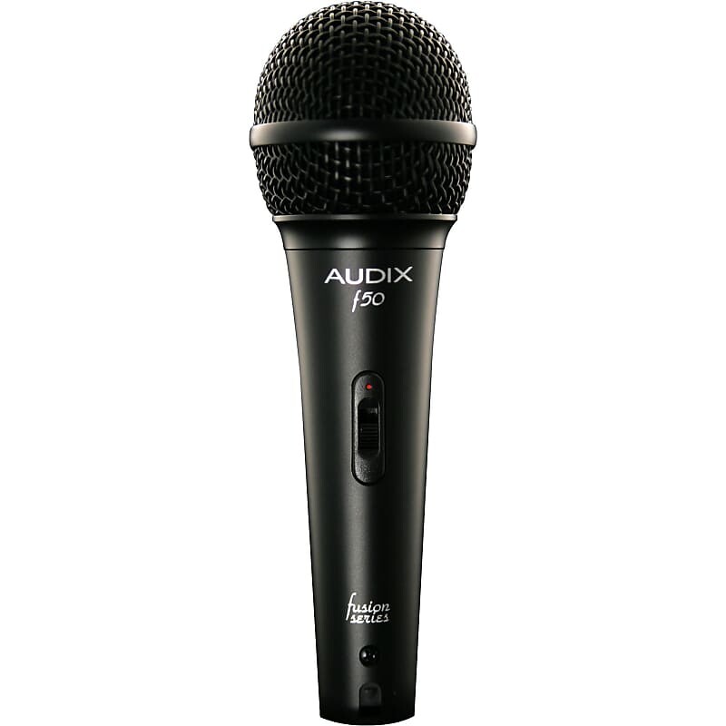 Кардиоидный динамический вокальный микрофон Audix F50-S Handheld Cardioid Dynamic Microphone with On/Off Switch
Кардиоидный динамический вокальный микрофон Audix F50-S Handheld Cardioid Dynamic Microphone with On/Off Switch