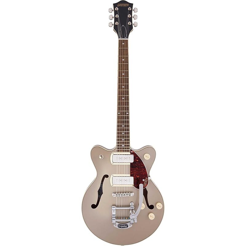 Электрогитара Gretsch G2655T-P90 Streamliner Collection Center Block Jr. Double-Cut P90 Electric Guitar with Bigsby, Two-Tone Sahara Metallic and Vintage Mahogany S
Электрогитара Gretsch G2655T-P90 Streamliner Collection Center Block Jr. Double-Cut P90 Electric Guitar with Bigsby, Two-Tone Sahara Metallic and Vintage Mahogany S