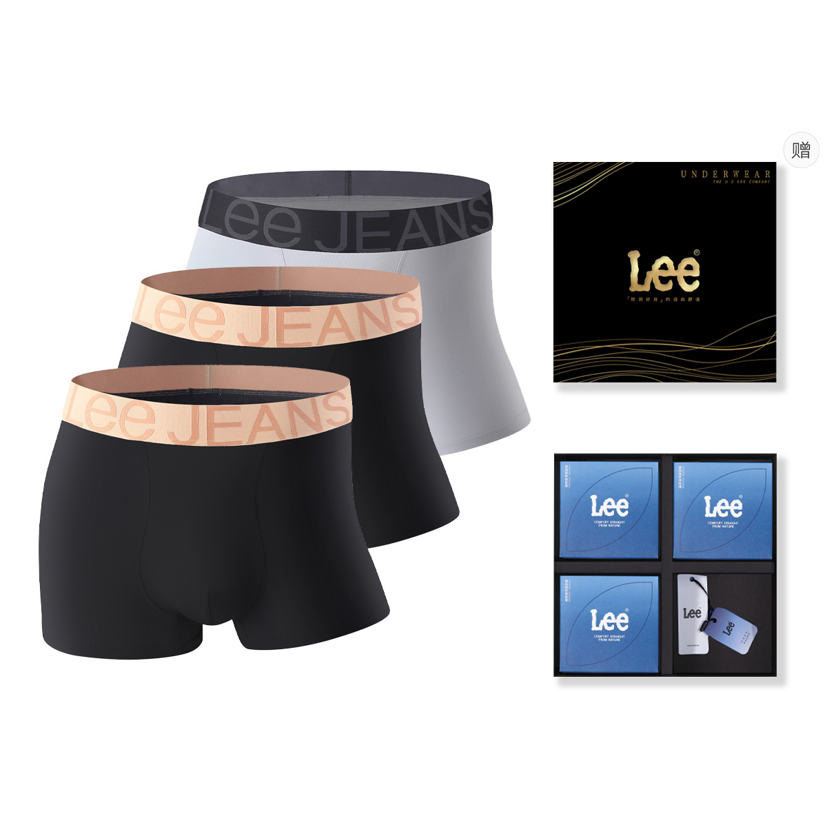 Мужские трусы-боксеры Lee, серый
Мужские трусы-боксеры Lee, серый