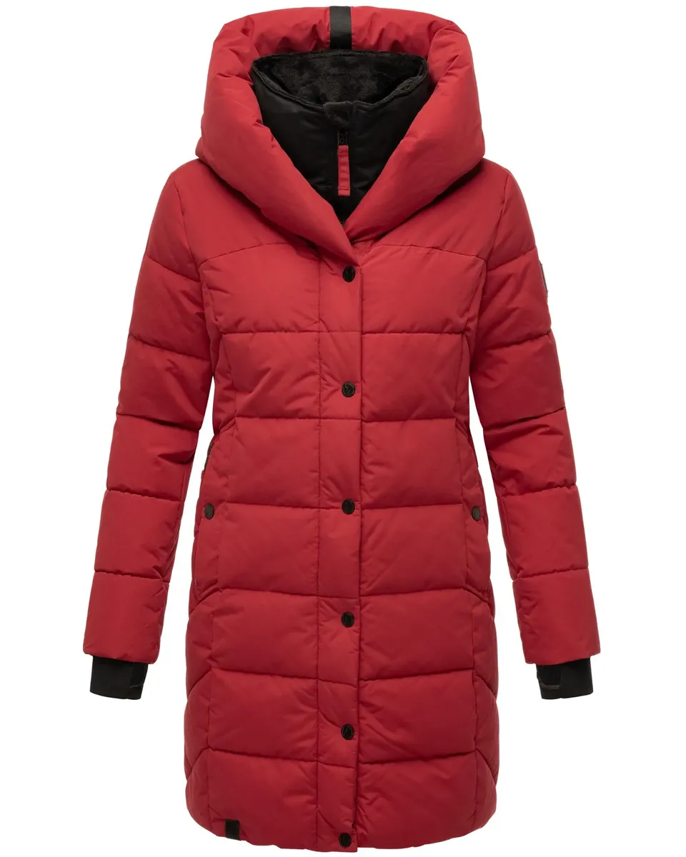 Стеганое пальто Наваху "Knutschilein", стильное женское пальто со съемным флисовым воротником Navahoo, красный
Стеганое пальто Наваху "Knutschilein", стильное женское пальто со съемным флисовым воротником Navahoo, красный