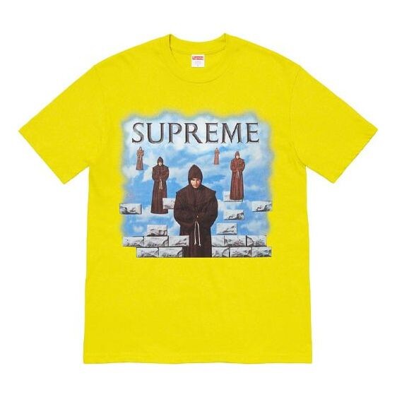 Футболка fw19 week 1 levitation tee printing short sleeve yellow Supreme, желтый
Футболка fw19 week 1 levitation tee printing short sleeve yellow Supreme, желтый