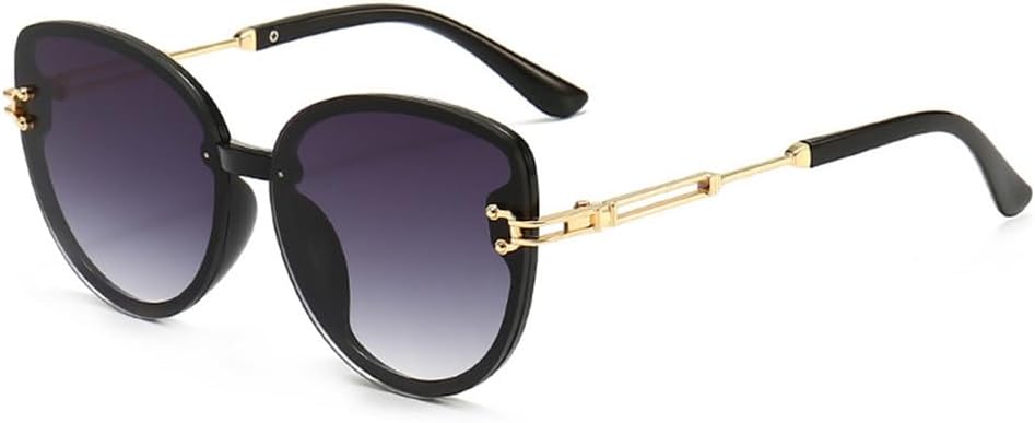 Модные солнцезащитные очки «кошачий глаз» для женщин и мужчин, для активного отдыха, градиентные солнцезащитные очки с металлической оправой, черные, синие, красные, с защитой от УФ-излучения UV400 KTUCN, Black Gradientgrey
Модные солнцезащитные очки «кошачий глаз» для женщин и мужчин, для активного отдыха, градиентные солнцезащитные очки с металлической оправой, черные, синие, красные, с защитой от УФ-излучения UV400 KTUCN, Black Gradientgrey