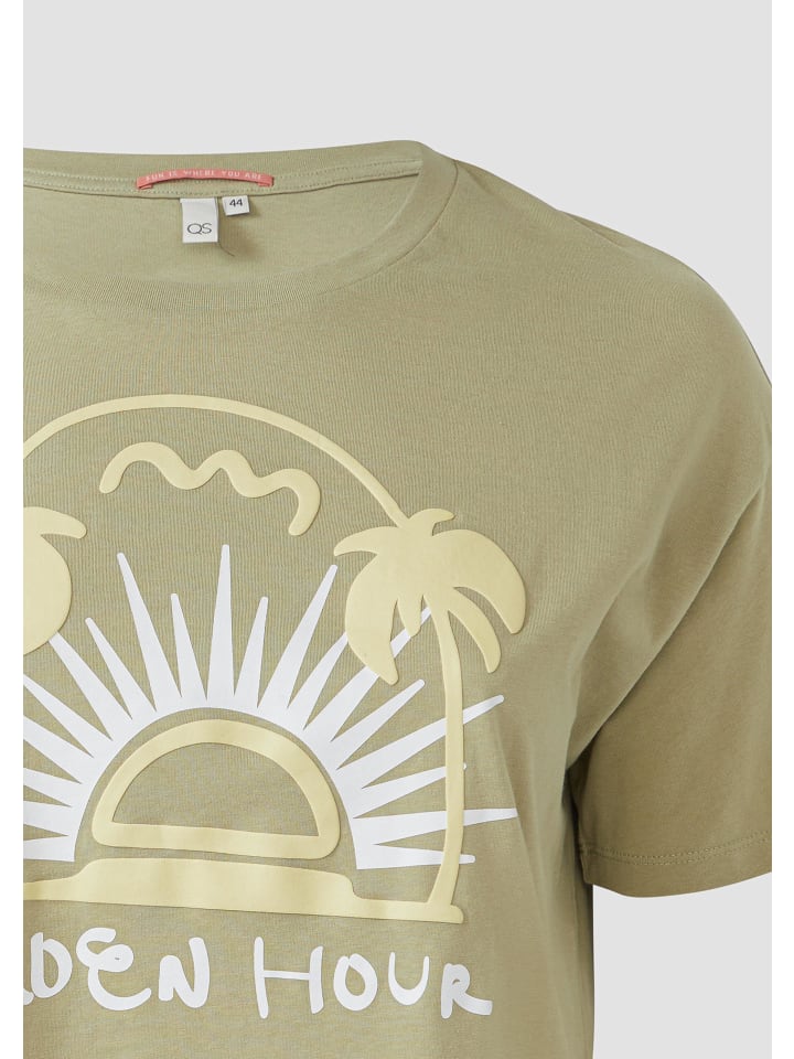 Футболка QS, зеленый 
Футболка QS, зеленый