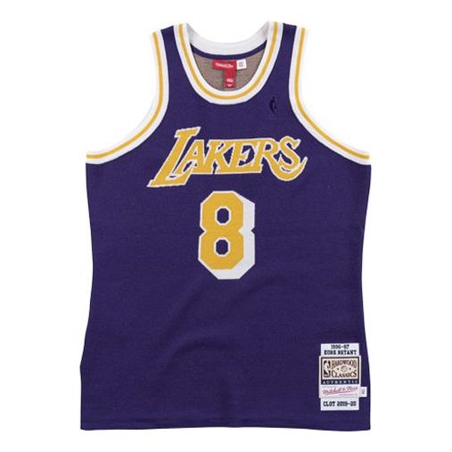 Баскетбольное джерси Mitchell & Ness NBA Jersey x CLOT 'Los Angeles Lakers - Kobe Bryant 1996/97', фиолетовый
Баскетбольное джерси Mitchell & Ness NBA Jersey x CLOT 'Los Angeles Lakers - Kobe Bryant 1996/97', фиолетовый