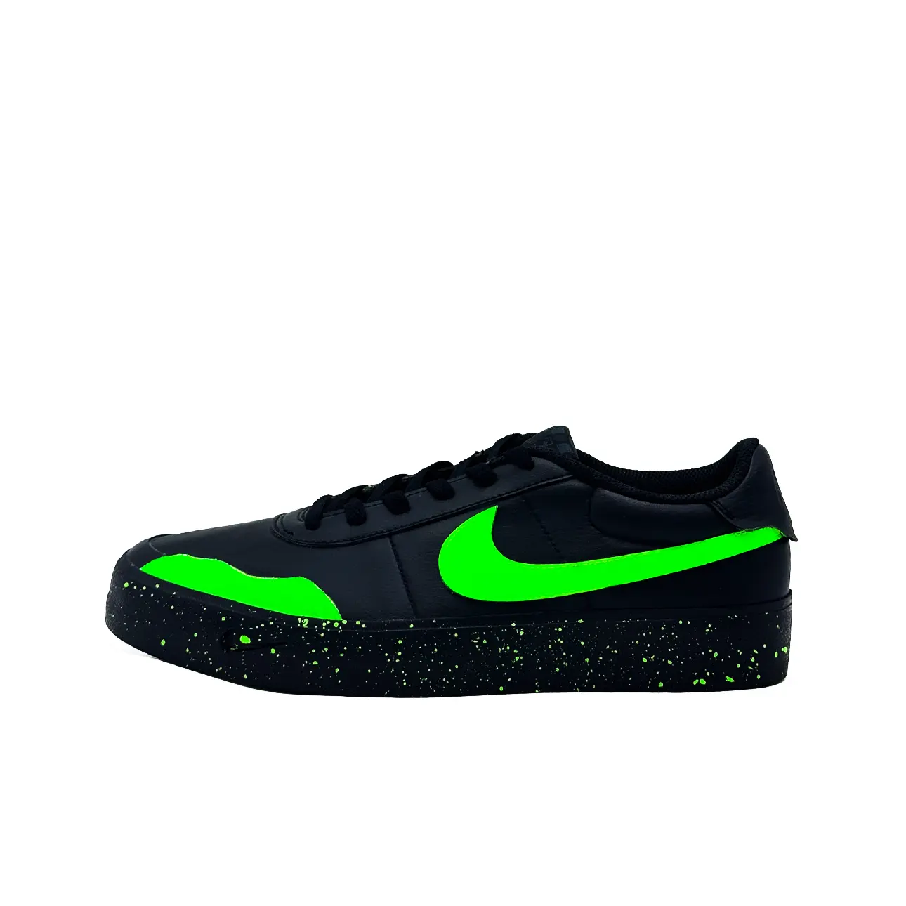 Nike Кроссовки для скейтборда Court Shot Green Firefly, износостойкие, низкие, мужские, черно-зеленые
Nike Кроссовки для скейтборда Court Shot Green Firefly, износостойкие, низкие, мужские, черно-зеленые