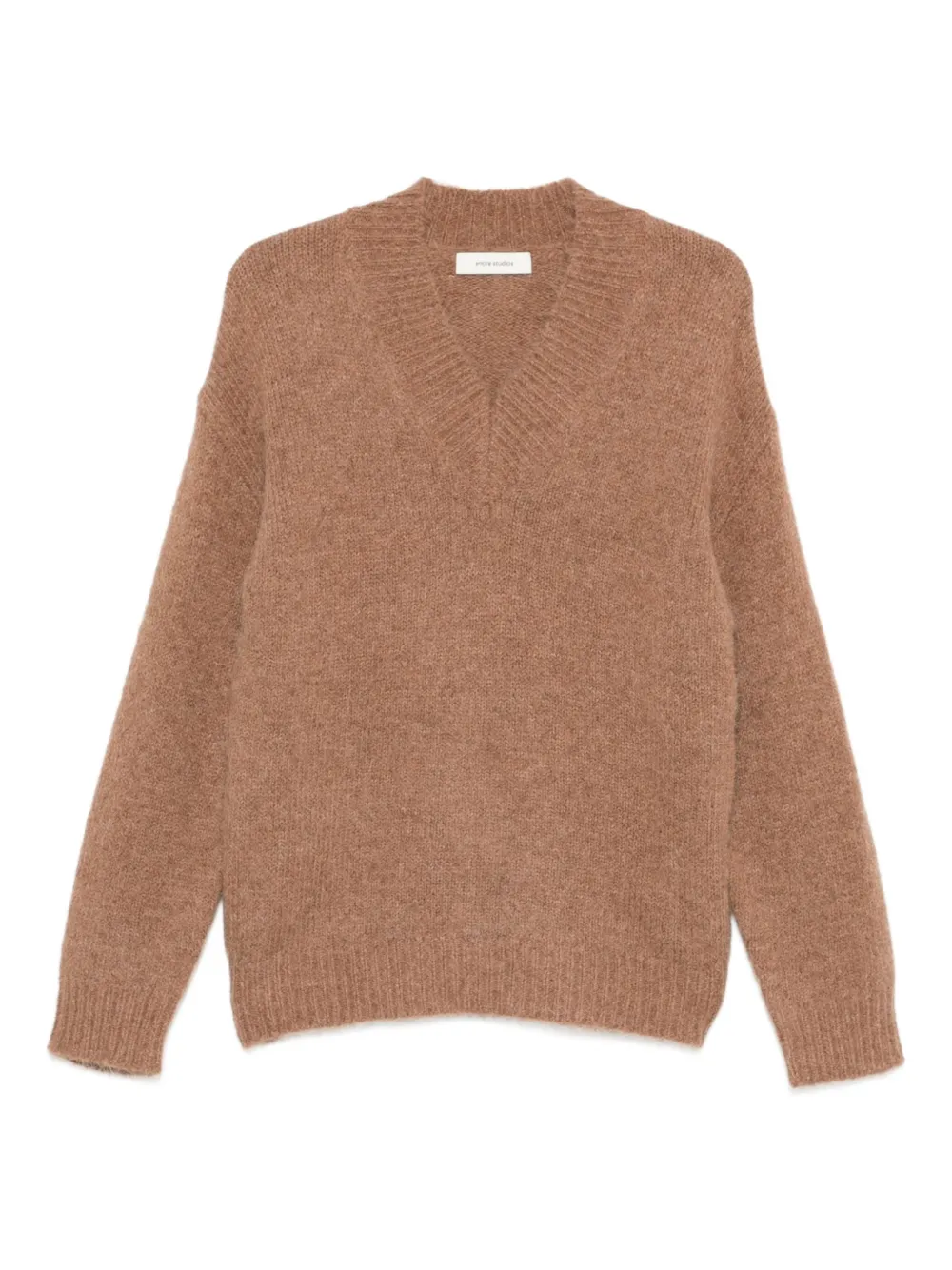 Свитер Deco с V-образным вырезом Entire Studios, коричневый
Свитер Deco с V-образным вырезом Entire Studios, коричневый