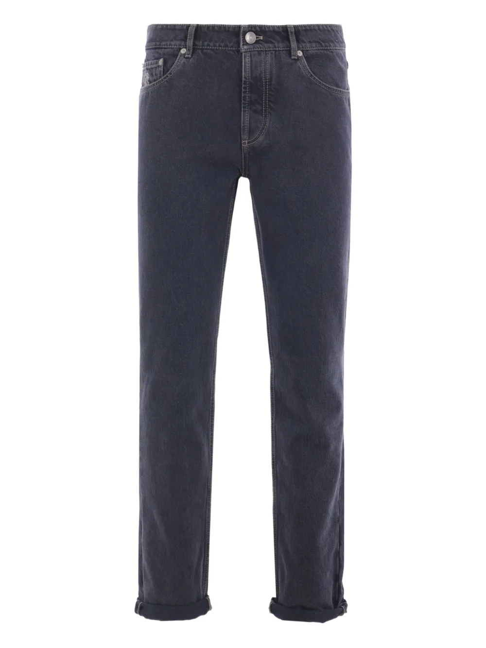 Джинсы с вышитым логотипом Brunello Cucinelli, синий
Джинсы с вышитым логотипом Brunello Cucinelli, синий