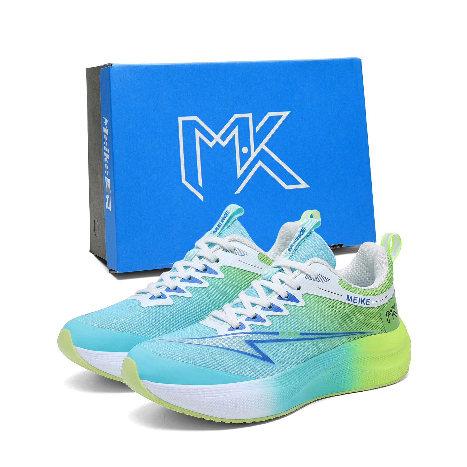 MEIKE Антискользящие износостойкие низкие повседневные беговые кроссовки унисекс бело-зеленые (в коробке), цвет White Green (Box)
MEIKE Антискользящие износостойкие низкие повседневные беговые кроссовки унисекс бело-зеленые (в коробке), цвет White Green (Box)