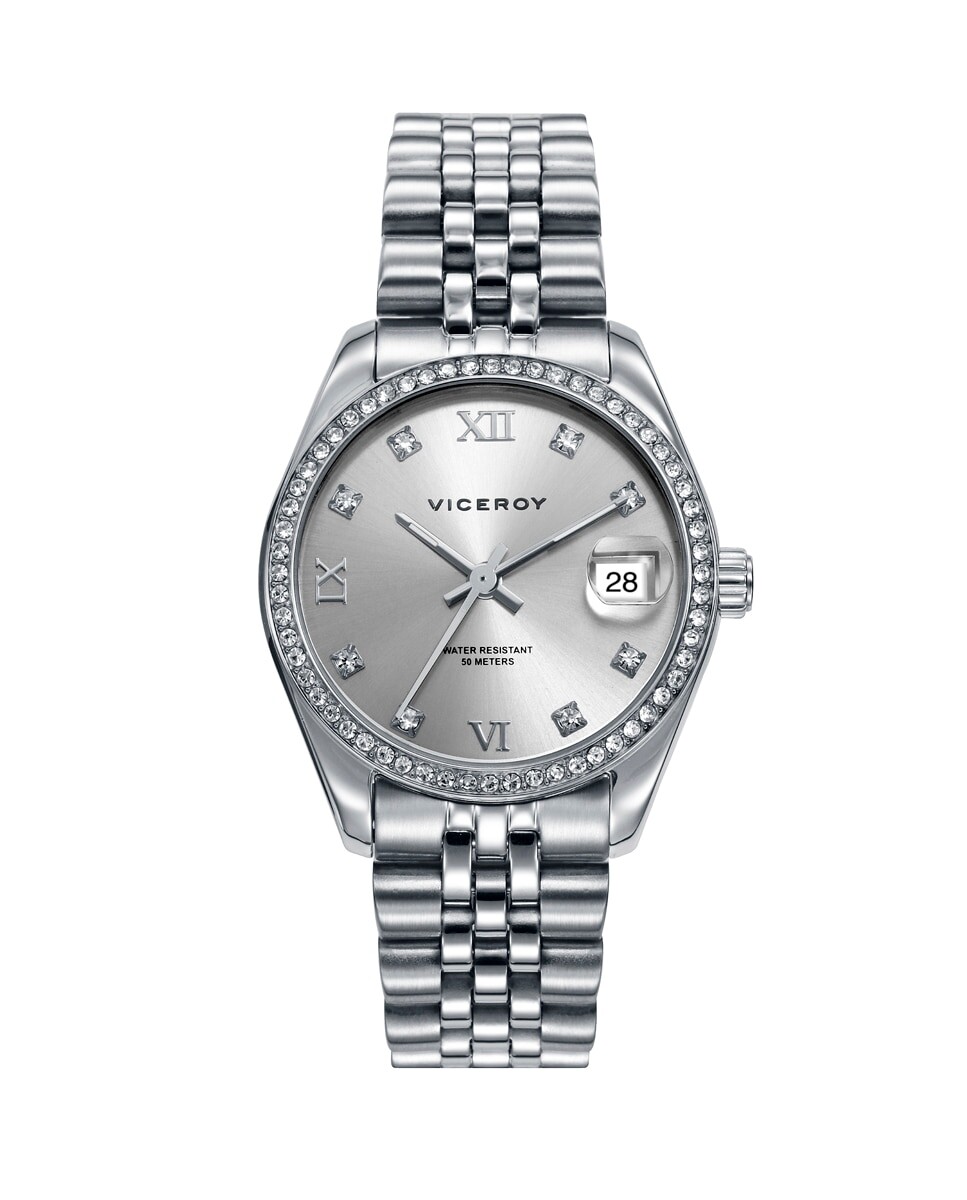 Женские часы Viceroy Chic из стали с календарем и серебряным ремешком Viceroy, серебро
Женские часы Viceroy Chic из стали с календарем и серебряным ремешком Viceroy, серебро