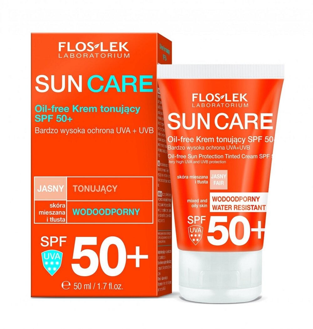 Floslek, Sun Care, тонизирующий защитный крем для комбинированной и жирной кожи, SPF 50+, 50 мл Flos-Lek
Floslek, Sun Care, тонизирующий защитный крем для комбинированной и жирной кожи, SPF 50+, 50 мл Flos-Lek