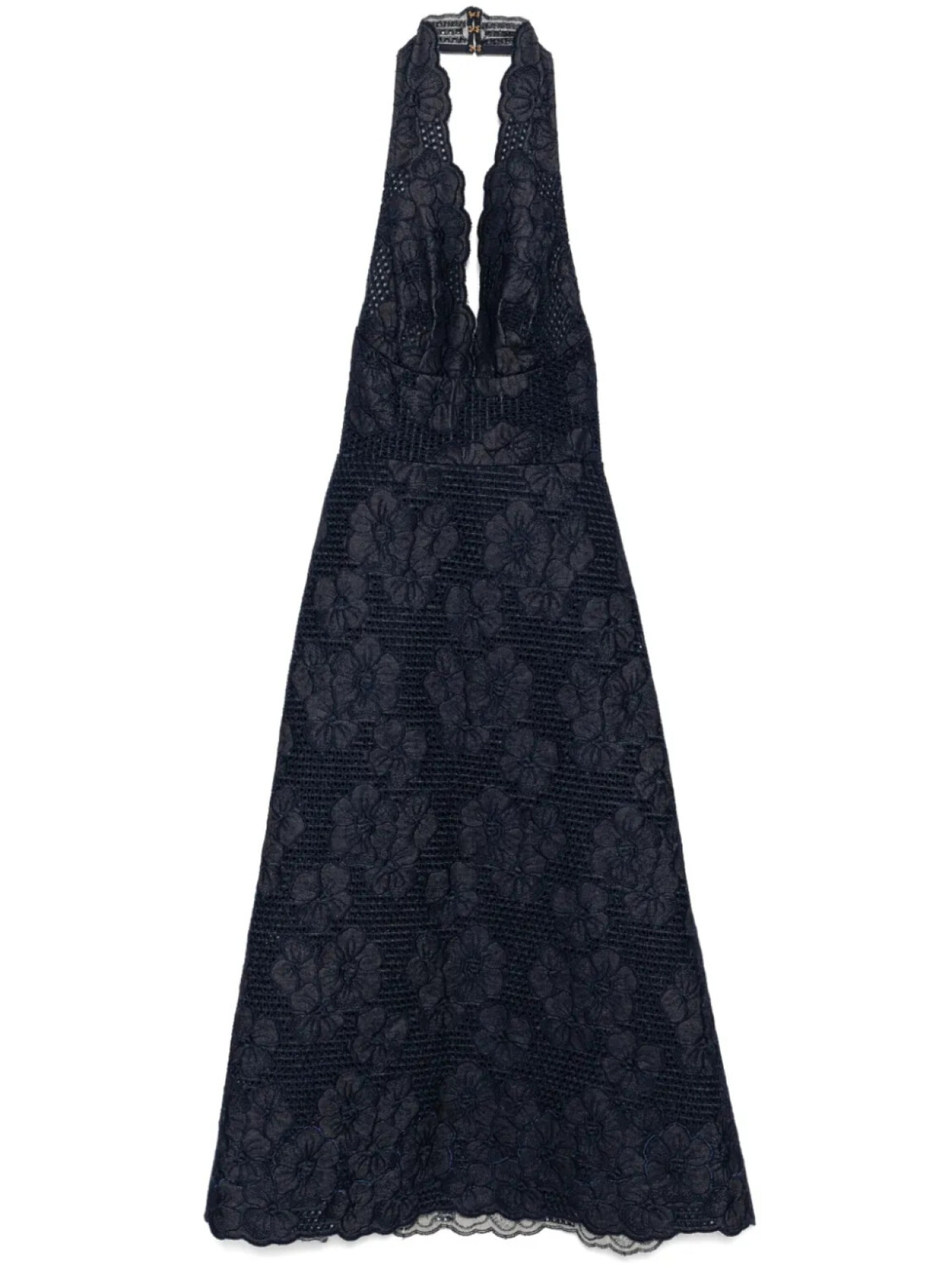 Elie Saab джинсовое платье с вышивкой, синий
Elie Saab джинсовое платье с вышивкой, синий