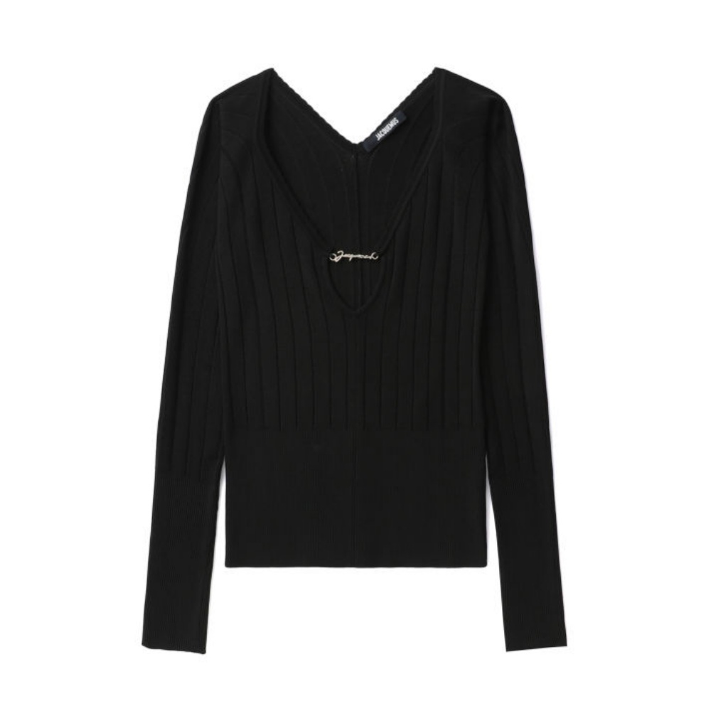 Jacquemus Свитер Le Haut Pralu рифленый black
Jacquemus Свитер Le Haut Pralu рифленый black
