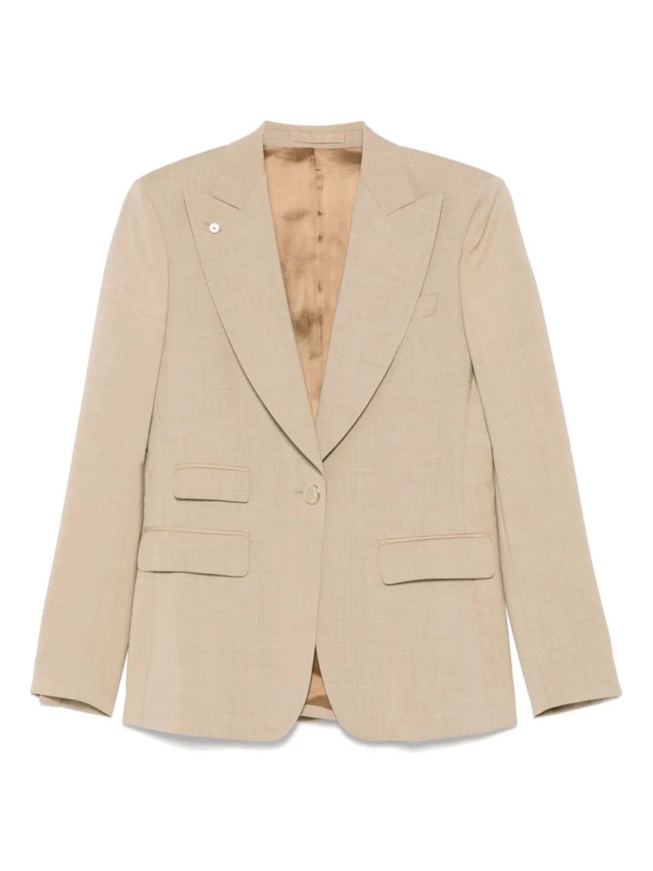 Шерстяной пиджак LUIGI BIANCHI MANTOVA, нейтральный
Шерстяной пиджак LUIGI BIANCHI MANTOVA, нейтральный