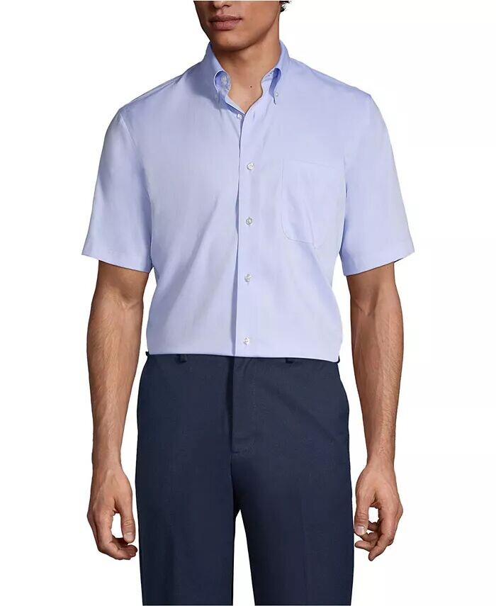 Мужская школьная форма с коротким рукавом, без утюга, рубашка Pinpoint Lands' End, синий
Мужская школьная форма с коротким рукавом, без утюга, рубашка Pinpoint Lands' End, синий