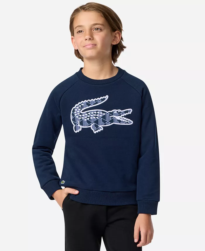 Мальчики 8-20 логотип с вышивкой свитшот Lacoste, синий
Мальчики 8-20 логотип с вышивкой свитшот Lacoste, синий