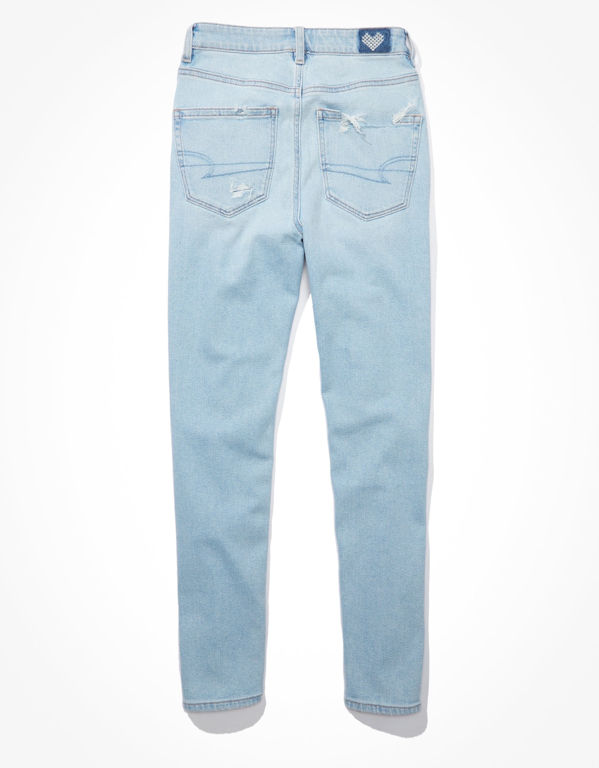 Джинсы Mom с высокой V-образной посадкой AE Stretch American Eagle Outfitters, цвет authentic light
Джинсы Mom с высокой V-образной посадкой AE Stretch American Eagle Outfitters, цвет authentic light