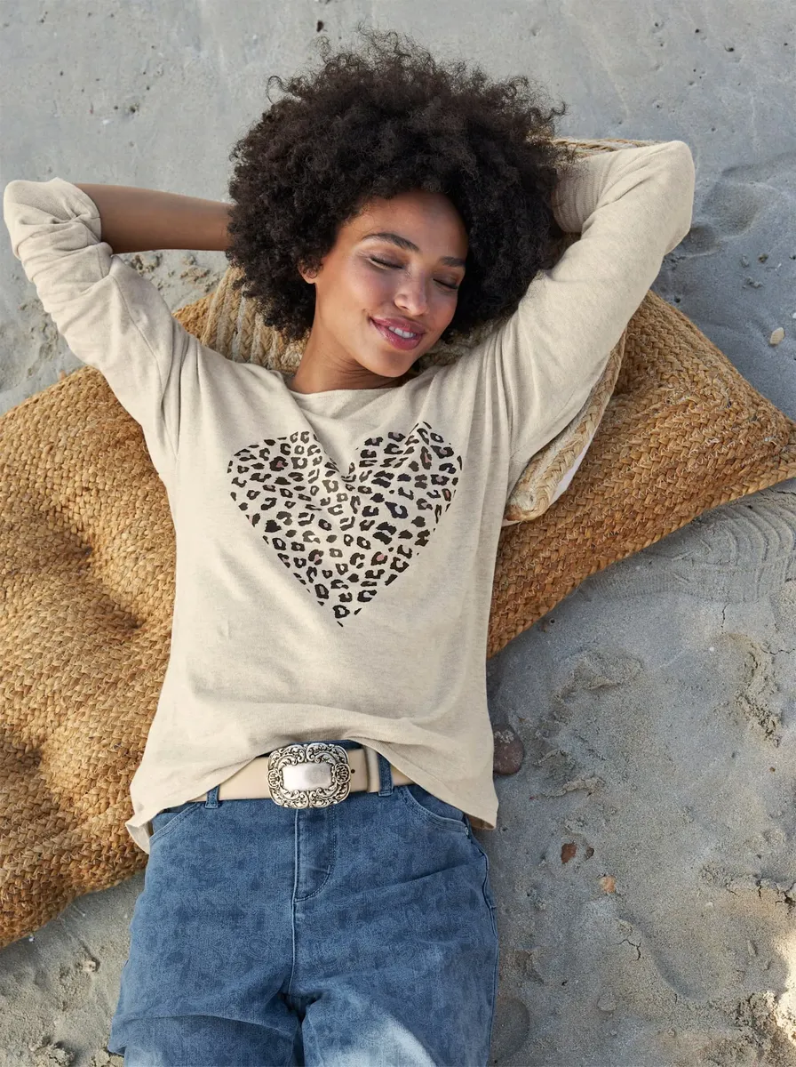 Heine свитер с круглым вырезом "Пуловер", цвет Sand-Meliert
Heine свитер с круглым вырезом "Пуловер", цвет Sand-Meliert