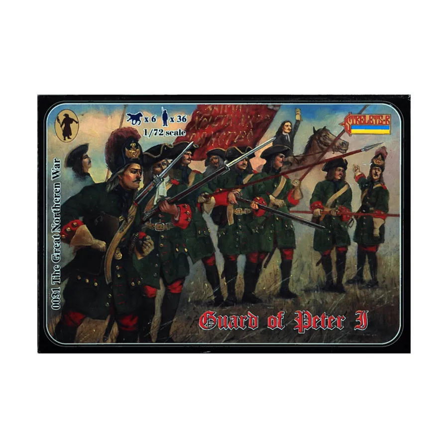 Гвардия Петра I, Historical Miniatures (Strelets-R) (1:72)
Гвардия Петра I, Historical Miniatures (Strelets-R) (1:72)