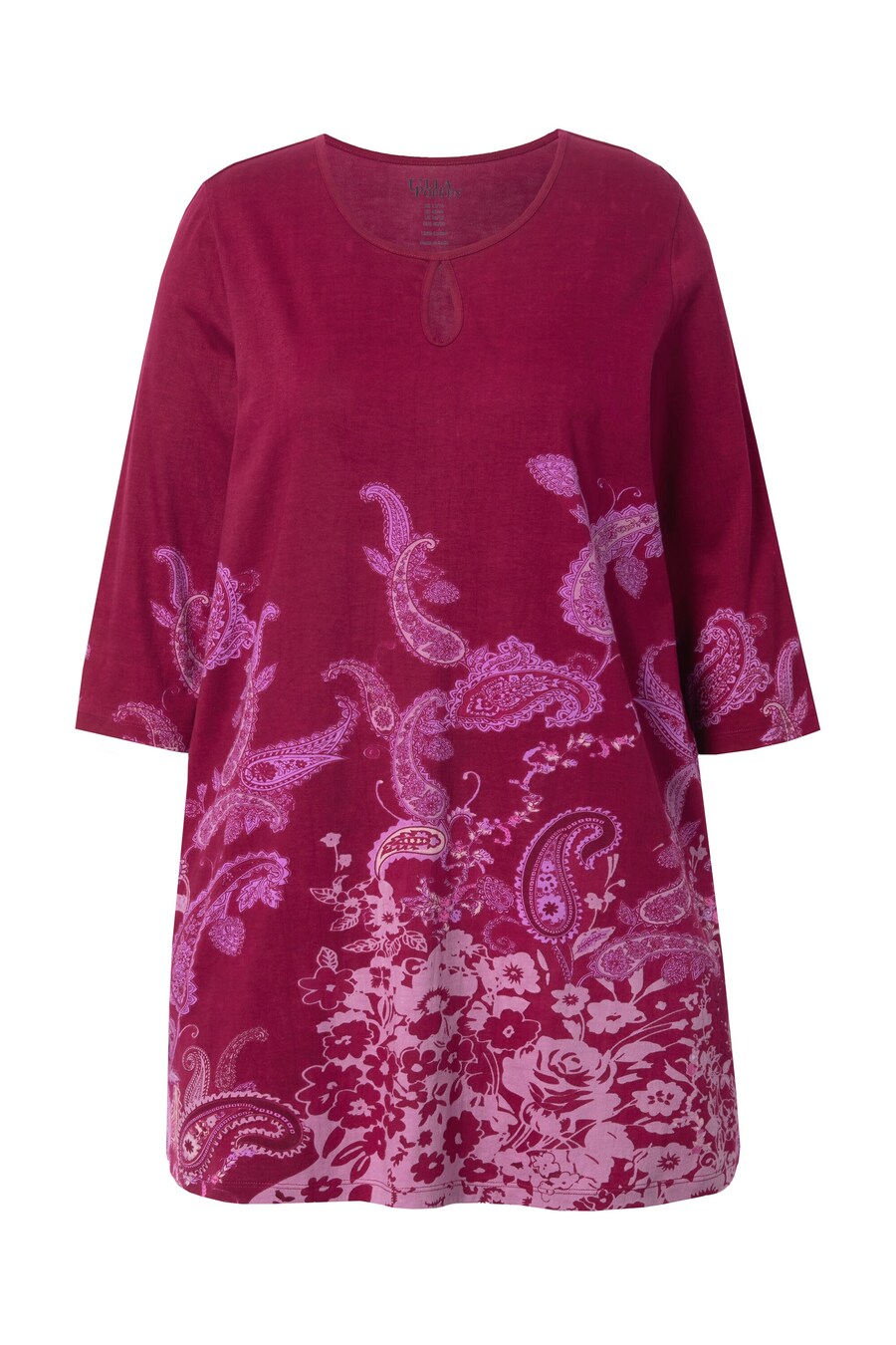 Рубашка Ulla Popken, темно-красный
Рубашка Ulla Popken, темно-красный