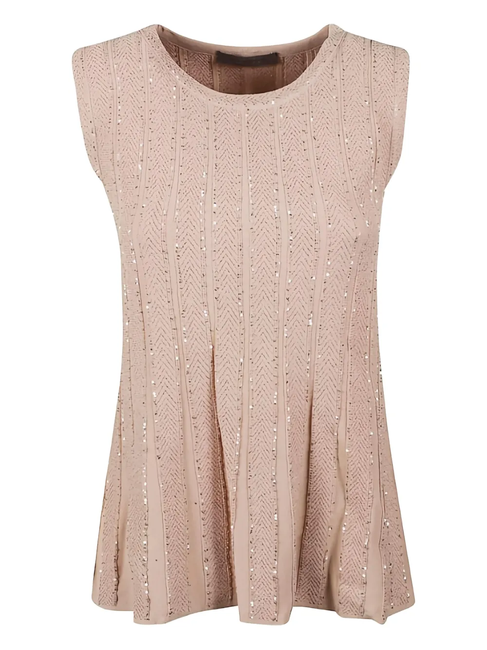 Декорированный топ без рукавов D.Exterior, нейтральный
Декорированный топ без рукавов D.Exterior, нейтральный