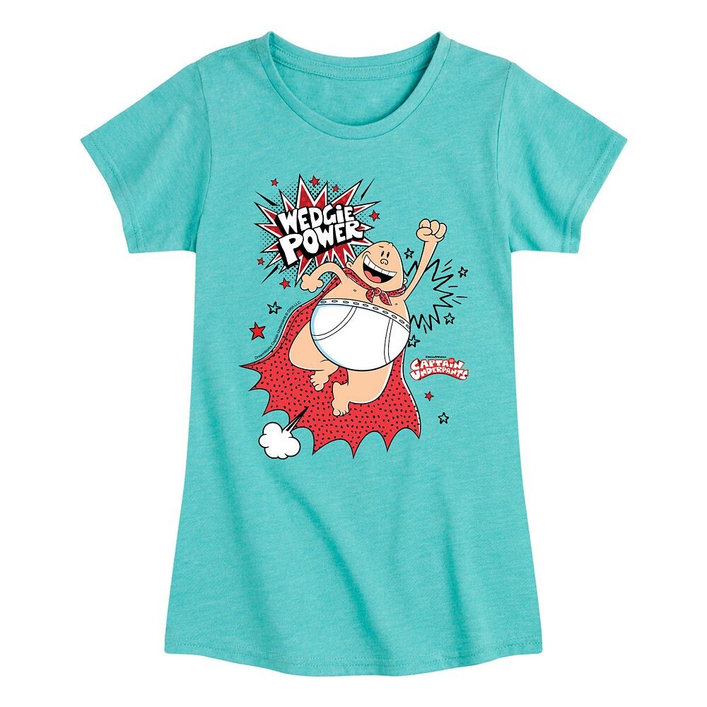 Брюки Captain Underpants для девочек 7–16 лет. Футболка с рисунком Wedgie Power. Licensed Character, синий
Брюки Captain Underpants для девочек 7–16 лет. Футболка с рисунком Wedgie Power. Licensed Character, синий