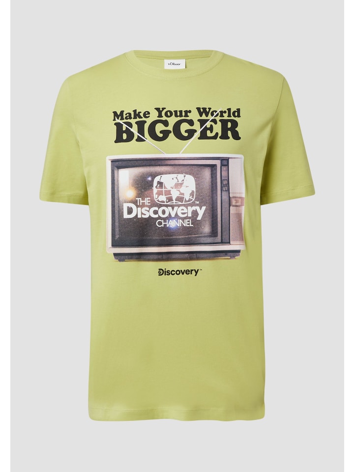 Футболка s.Oliver, зеленый
Футболка s.Oliver, зеленый