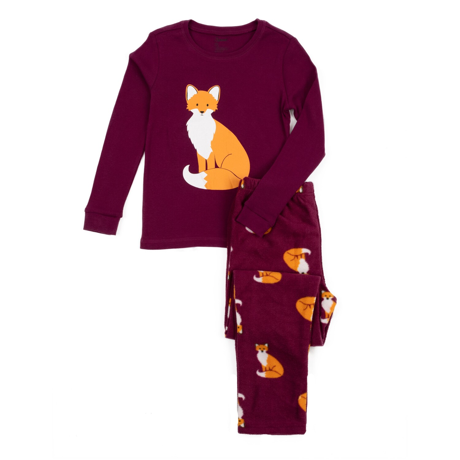 Детский хлопковый топ и флисовые штаны, пижамы Fox Leveret
Детский хлопковый топ и флисовые штаны, пижамы Fox Leveret