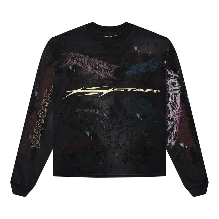 Лонгслив Hellstar Graffiti Long-Sleeve, Black
Лонгслив Hellstar Graffiti Long-Sleeve, Black