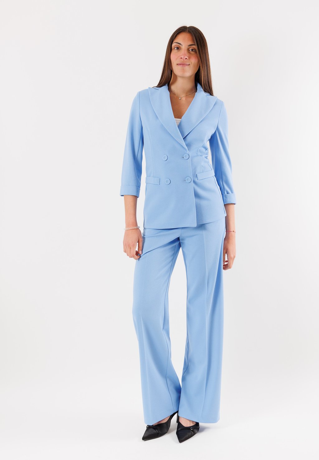 Брюки COMPLETO SET MESANGE, светло-голубой
Брюки COMPLETO SET MESANGE, светло-голубой