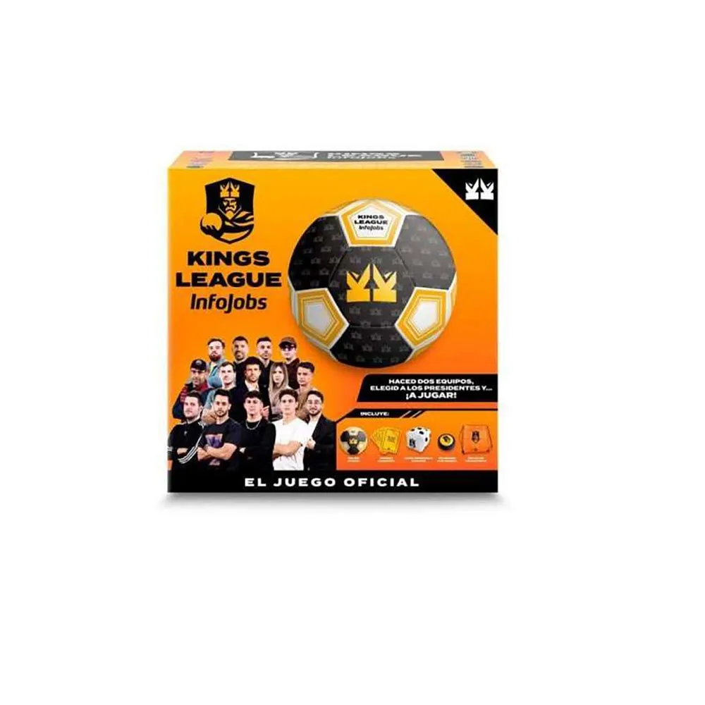 Официальная карточная игра Kings League от IMC Toys, прозрачный
Официальная карточная игра Kings League от IMC Toys, прозрачный