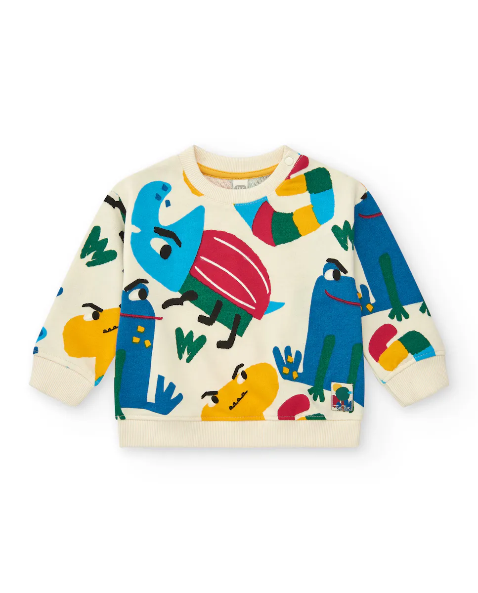 Толстовка для мальчика с принтом и круглым вырезом Tuc tuc, многоцветный
Толстовка для мальчика с принтом и круглым вырезом Tuc tuc, многоцветный