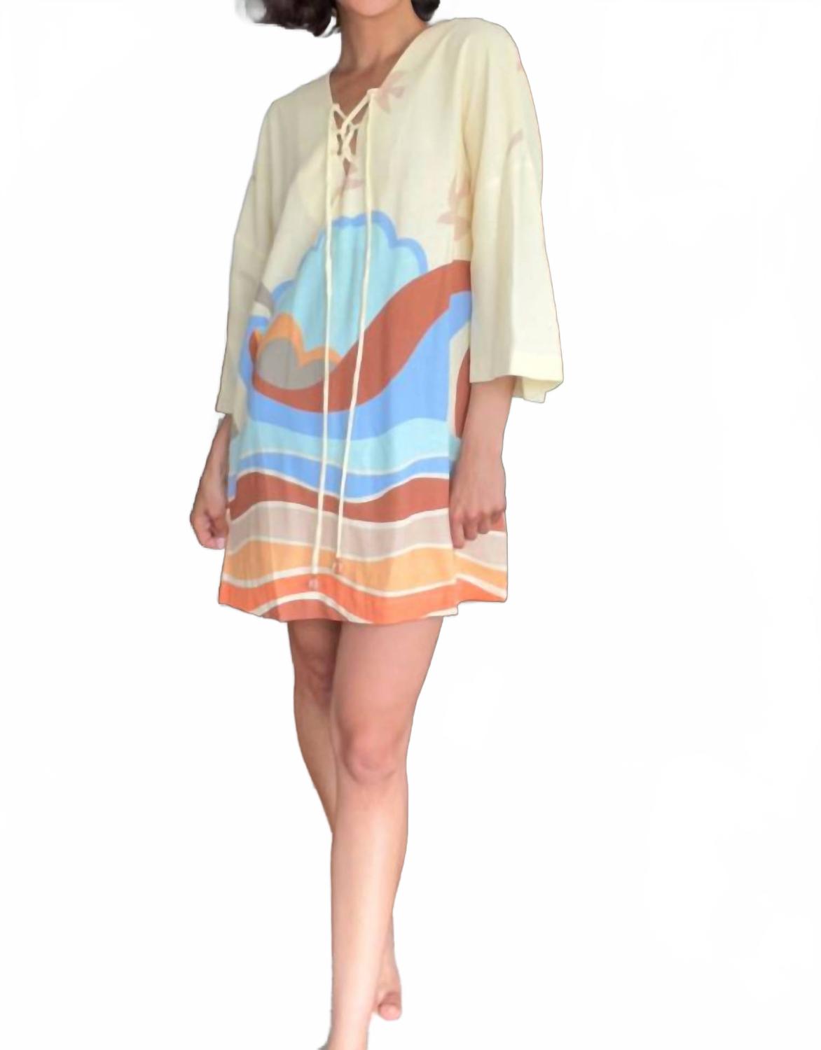 Женское платье-туника Serenity в разноцветном исполнении Dress to, мультиколор
Женское платье-туника Serenity в разноцветном исполнении Dress to, мультиколор