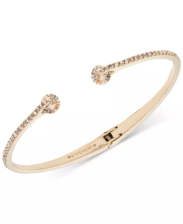 Браслет-Браслет с кристаллами и паве на петлях Givenchy, gold
Браслет-Браслет с кристаллами и паве на петлях Givenchy, gold