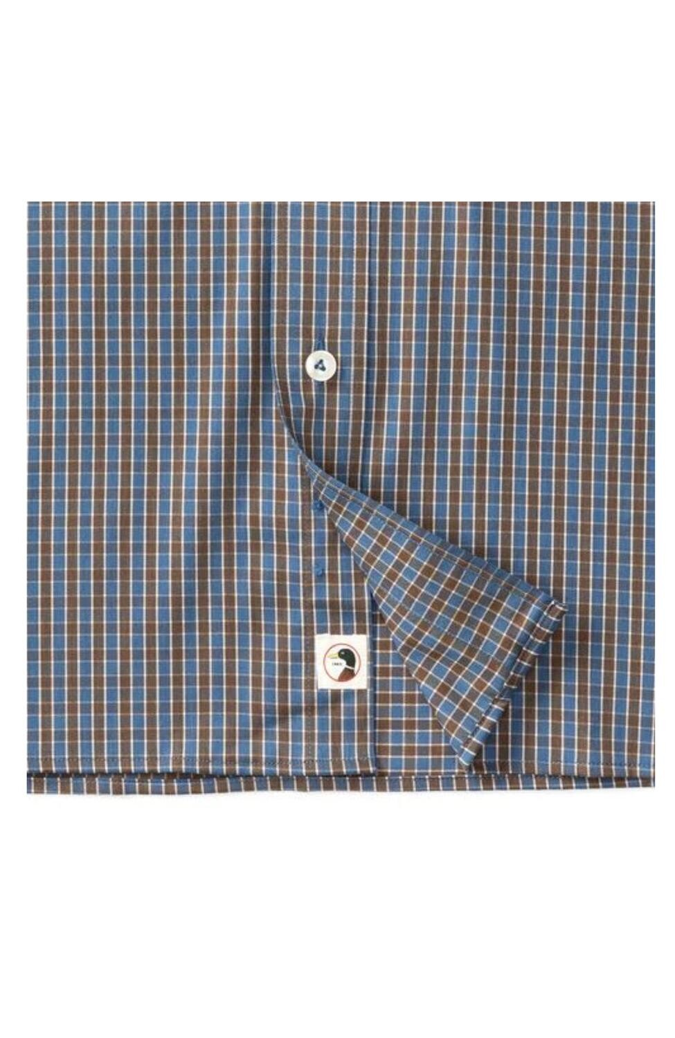 Мужская темно-коричневая рубашка в клетку Macon Performance DUCK HEAD
Мужская темно-коричневая рубашка в клетку Macon Performance DUCK HEAD