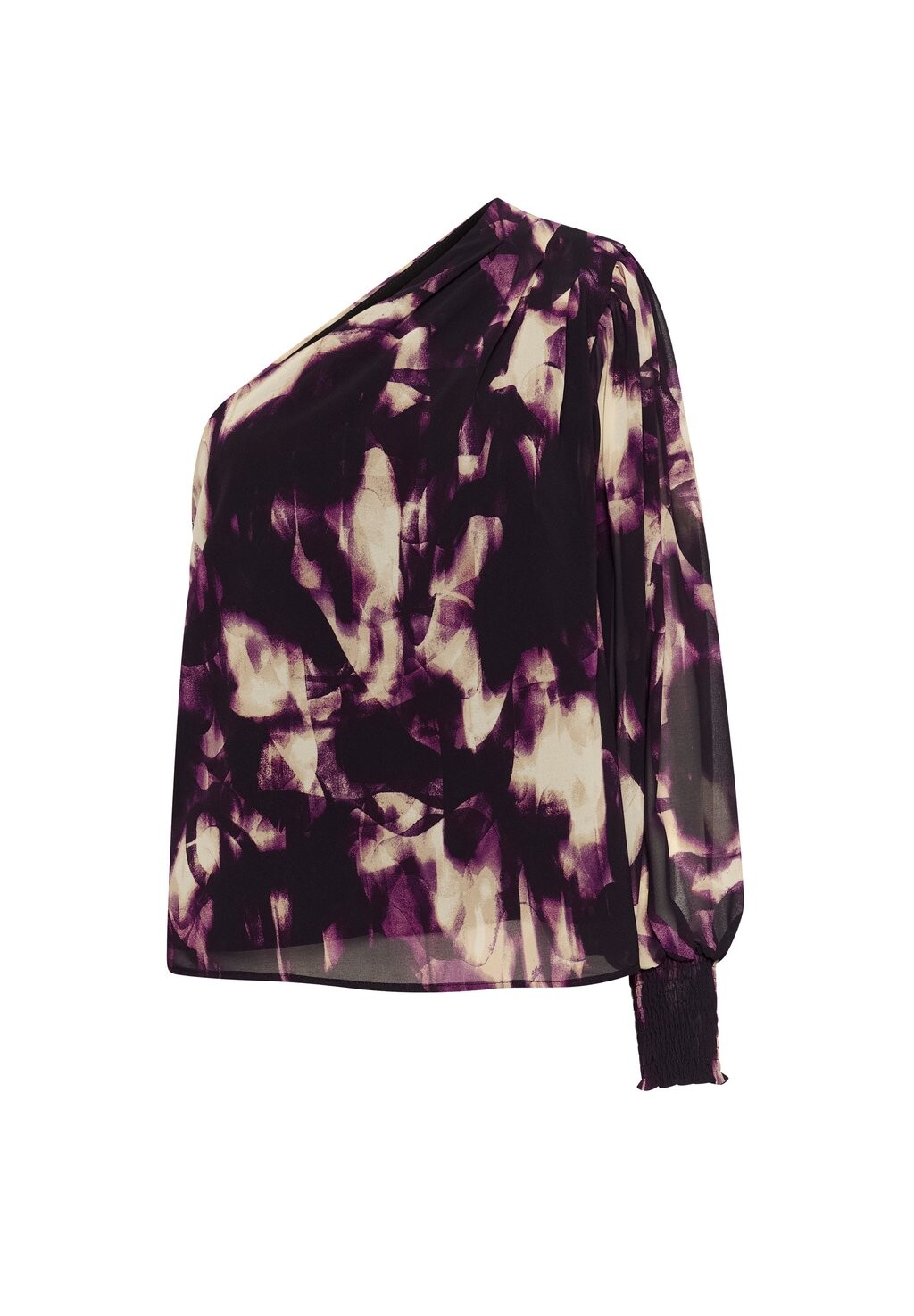 Блуза ONE-SHOULDER Kaffe, темно-фиолетовый 
Блуза ONE-SHOULDER Kaffe, темно-фиолетовый