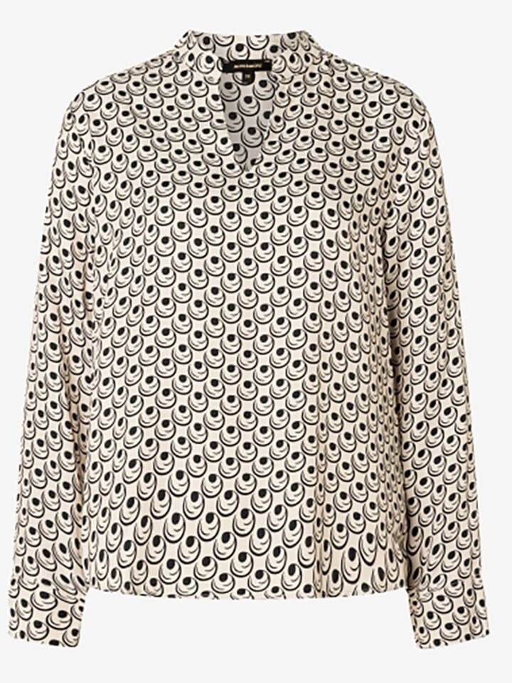 Блуза More & More Bluse, цвет Creme/Schwarz 
Блуза More & More Bluse, цвет Creme/Schwarz