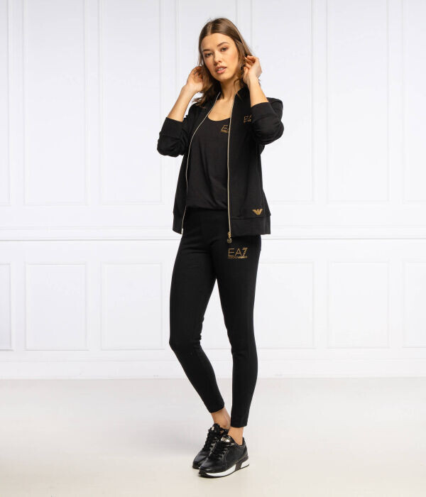 Легинсы женские Ea7 хлопковые с логотипом бренда, черный
Легинсы женские Ea7 хлопковые с логотипом бренда, черный