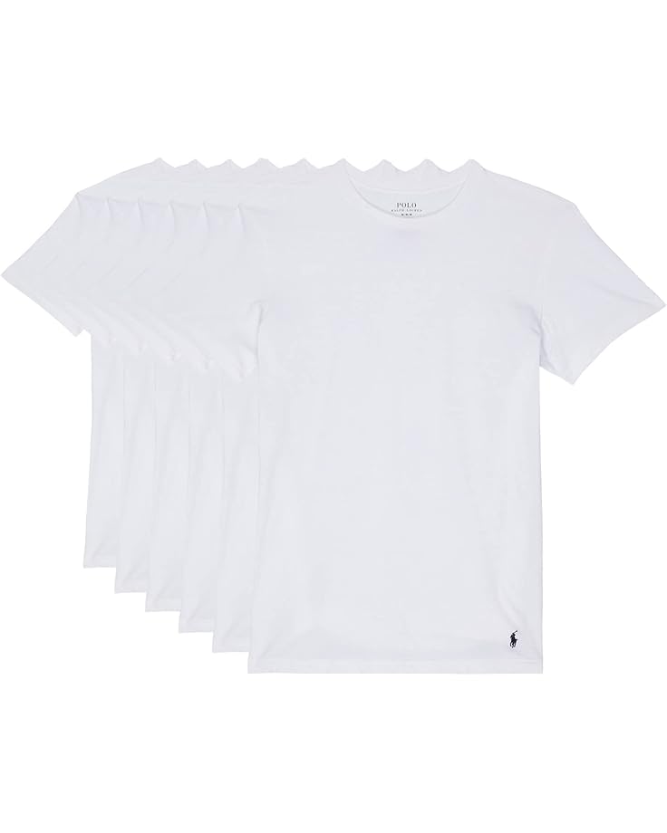 Поло Polo Ralph Lauren 6-Pack Classic Fit Cotton Wicking Crews, цвет 6 White/Cruise Navy 
Поло Polo Ralph Lauren 6-Pack Classic Fit Cotton Wicking Crews, цвет 6 White/Cruise Navy