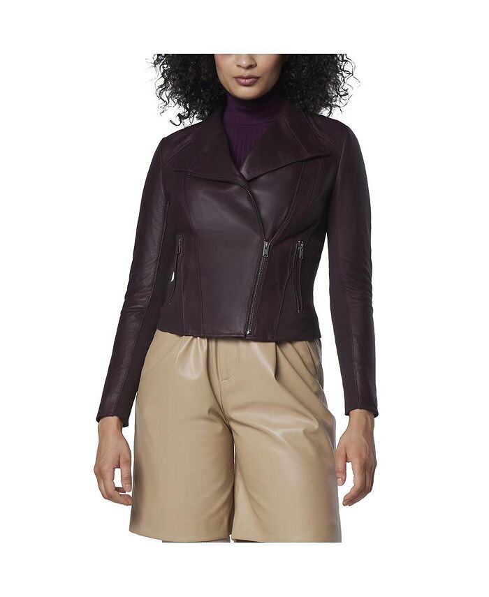 Женская асимметричная байкерская куртка Felix с воротником-крылышком Andrew Marc, красный
Женская асимметричная байкерская куртка Felix с воротником-крылышком Andrew Marc, красный