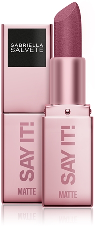Матовая помада с эффектом пудры Gabriella Salvete Say It! It Matters, 03 4 g
Матовая помада с эффектом пудры Gabriella Salvete Say It! It Matters, 03 4 g