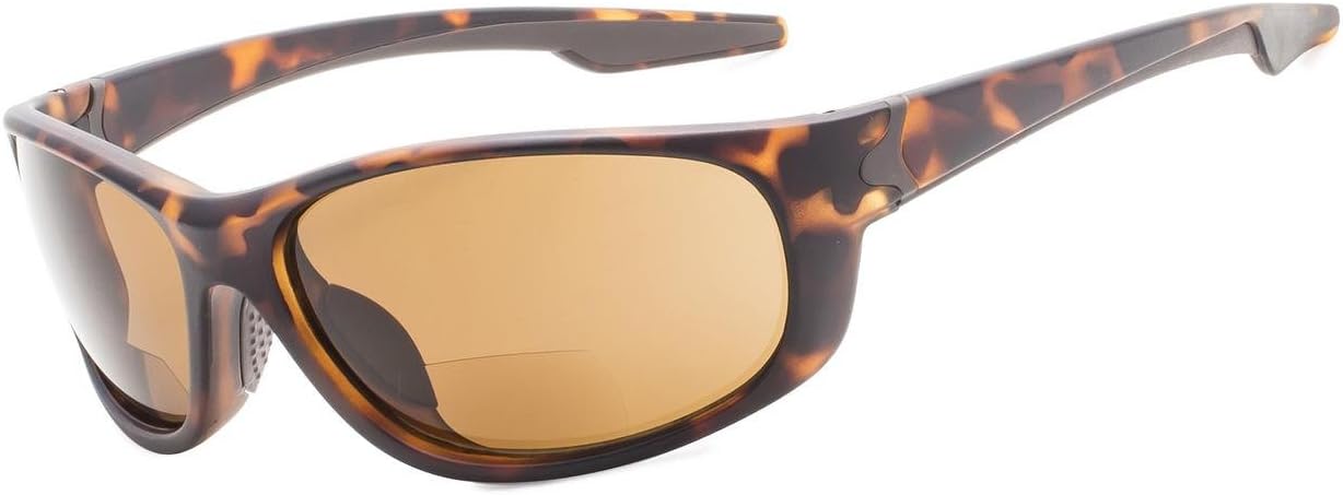 Спортивные бифокальные солнцезащитные очки Eyekepper TR90 из небьющегося материала, предназначенные для бейсбола, бега, рыбалки, вождения, гольфа, софтбола и пешего туризма, Matte Tortoise Frame/Brown Lens
Спортивные бифокальные солнцезащитные очки Eyekepper TR90 из небьющегося материала, предназначенные для бейсбола, бега, рыбалки, вождения, гольфа, софтбола и пешего туризма, Matte Tortoise Frame/Brown Lens
