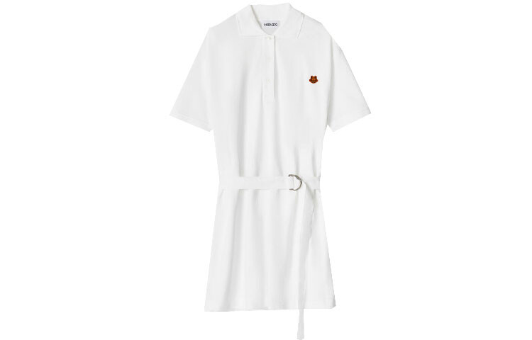 Платье Kenzo с короткими рукавами, белый
Платье Kenzo с короткими рукавами, белый