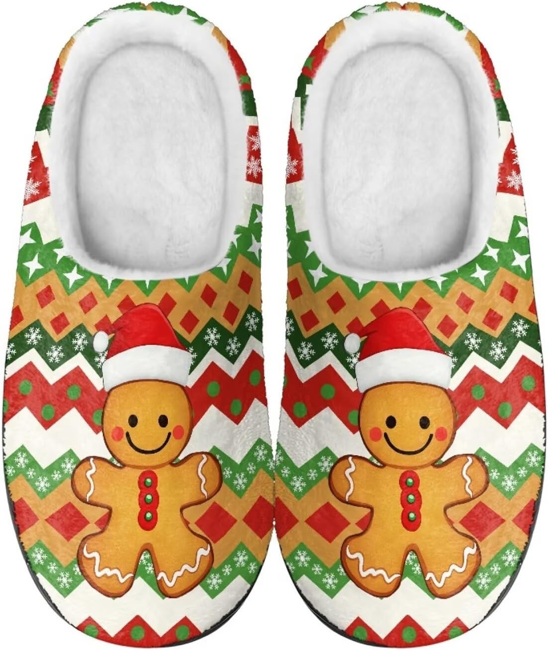 Мужские и женские плюшевые тапочки, фланелевые теплые мягкие уютные тапочки, домашняя обувь для спальни/улицы, размеры 3-15 Zcfygdx, Christmas Gingerbread Man Pattern Print
Мужские и женские плюшевые тапочки, фланелевые теплые мягкие уютные тапочки, домашняя обувь для спальни/улицы, размеры 3-15 Zcfygdx, Christmas Gingerbread Man Pattern Print