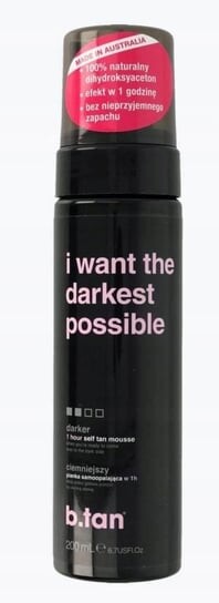 Пенка-автозагар за 1 час, 200 мл B. Tan, B.tan
Пенка-автозагар за 1 час, 200 мл B. Tan, B.tan