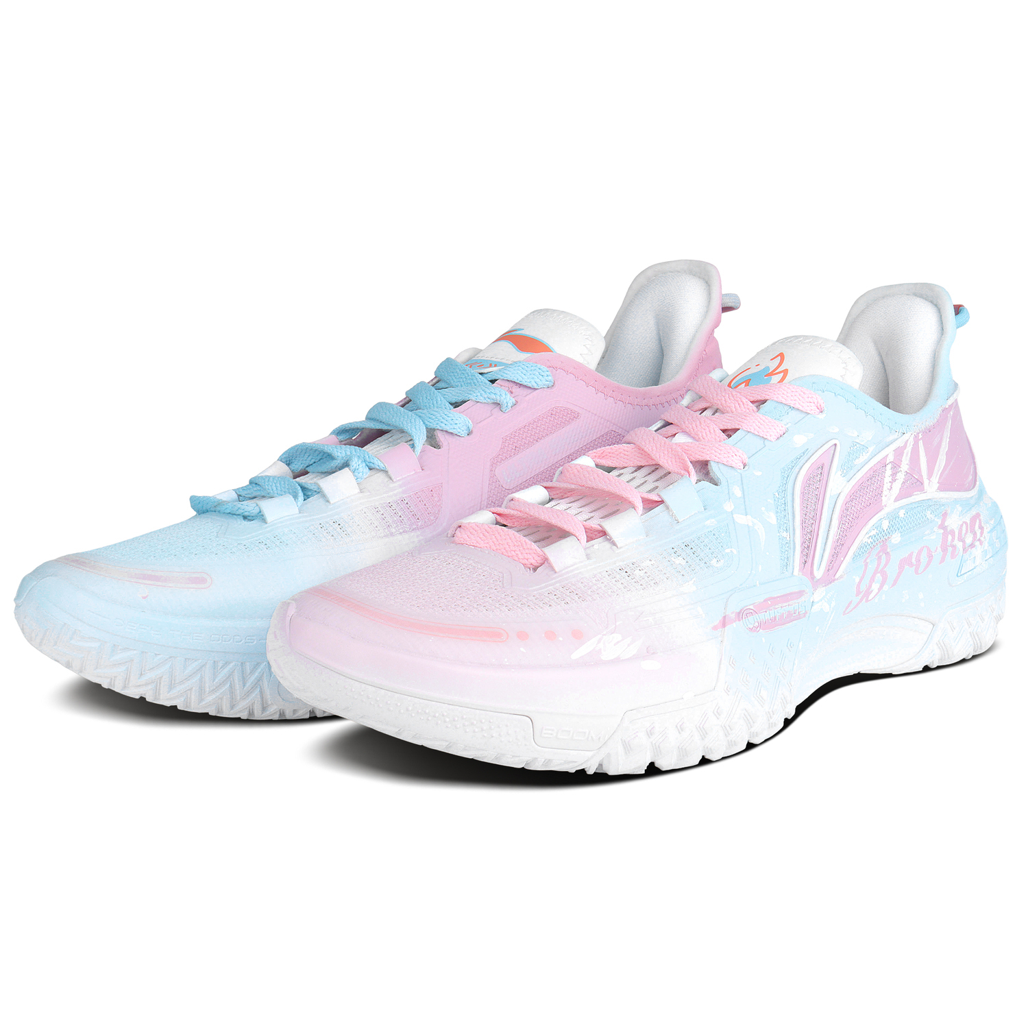 Амортизация Shudder, износостойкие низкие баскетбольные кроссовки для мужчин LINING, синий/розовый
Амортизация Shudder, износостойкие низкие баскетбольные кроссовки для мужчин LINING, синий/розовый