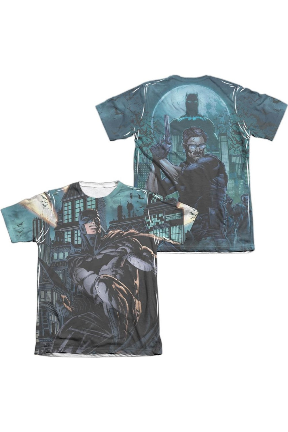 Футболка с коротким рукавом из полиэстера/хлопка для взрослых с принтом «Бэтмен идет за тобой» (спереди/сзади) Gildan, белый
Футболка с коротким рукавом из полиэстера/хлопка для взрослых с принтом «Бэтмен идет за тобой» (спереди/сзади) Gildan, белый